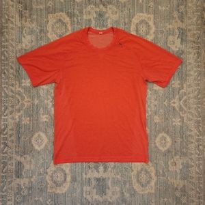 Lululemon Metal Vent Tech T-Shirt Medium - Orange